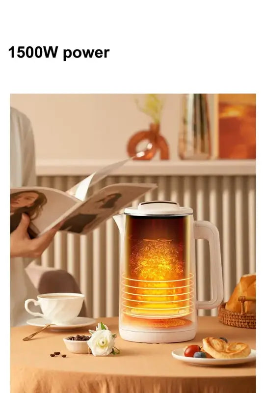 1.5 L Electric Stainless Steel Thermostatic Heat Preservation Kettle Teapot