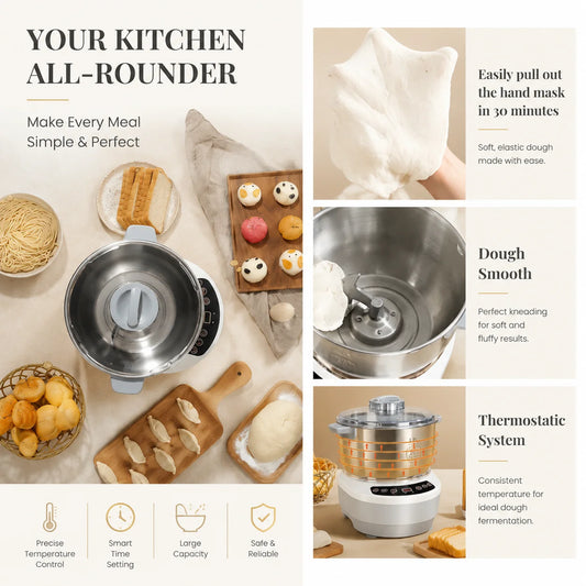home dough mixer with fermentation function bread maker