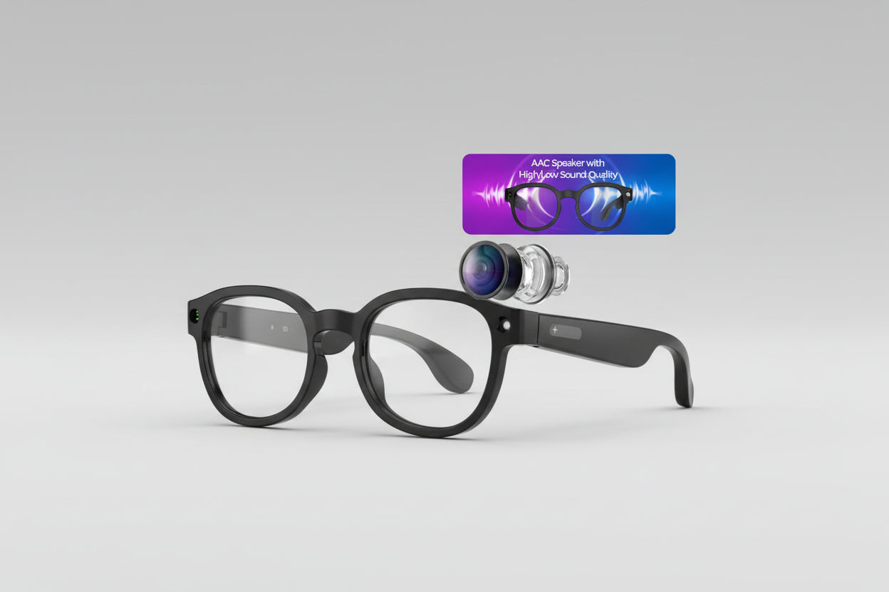 AI translation smart glasses for travel communication