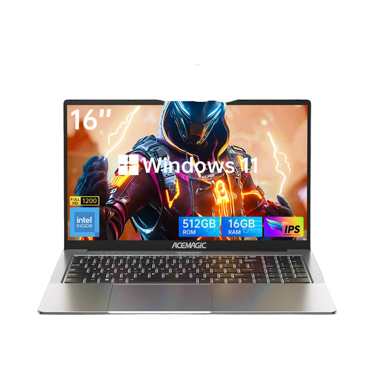 Acemagic Laptop with Intel Alder Lake-N N97 processor and Windows 11 operating system