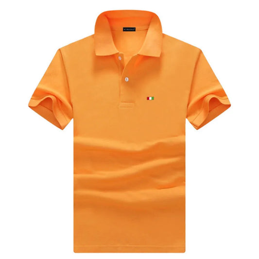 100% Cotton High Quality Men's Polo Summer Casual Short Sleeve Shirt