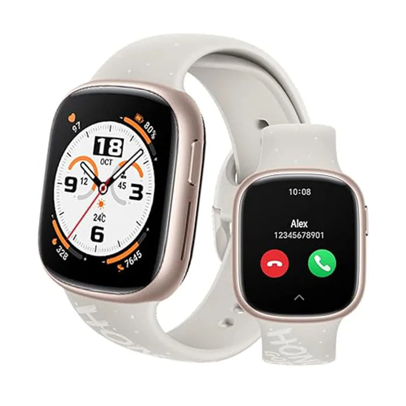 "Honor 4 Smartwatch with Bluetooth 5.2 and dual GPS"