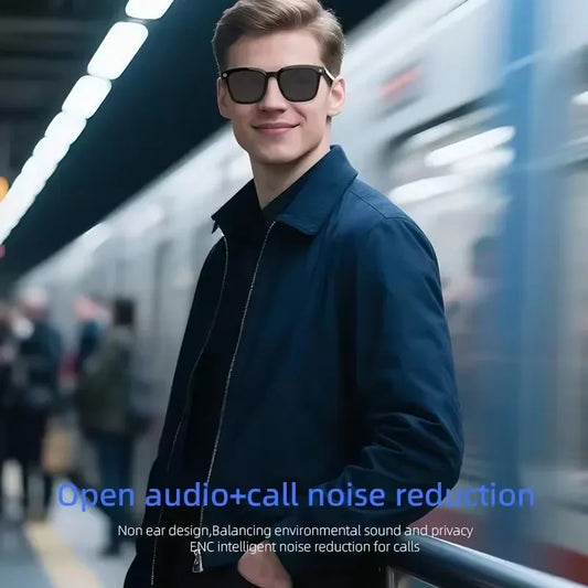 wearable smart glasses with 32gb storage and voice control