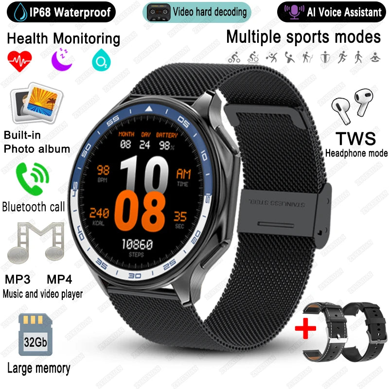 OPPO Smartwatch X For Sports Fitness With Waterproof Bracelet And High-End Business Watch