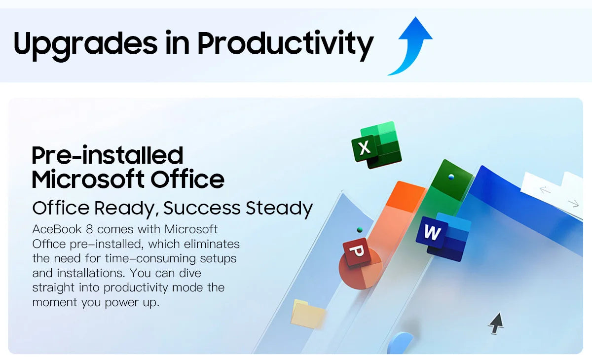 Blackview AceBook 8 Laptop 15.6" 12th Gen Intel Alder Lake N97