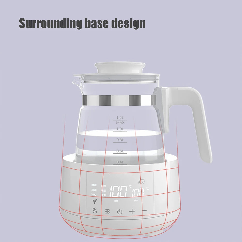Thermostatic Electric Milk Baby Regulator Kettle Keep Warm 24 Hours With Smart Insulation