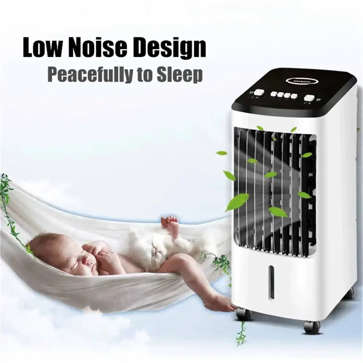 Portable Air Conditioner Timed Cooling Fan Humidifier+Gift