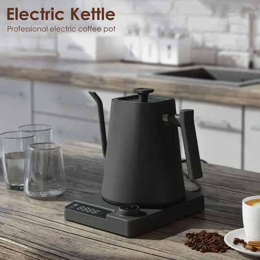 Gooseneck Electric Kettle with Temperature Control For Coffee and Tea