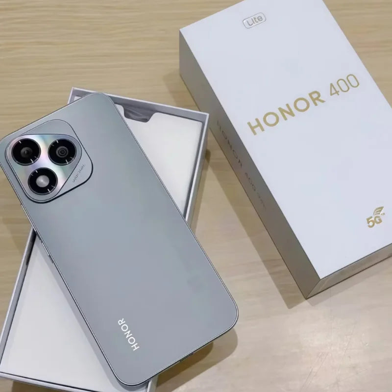 HONOR 400 Lite 5G Smartphone – 6.7" AMOLED Display, 108MP AI Camera, MediaTek Dimensity 7025 Ultra, 5230mAh Battery, 35W SuperCharge
