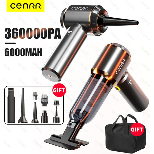 CENRR Car Vacuum Cleaner/Strong Suction Cordless/Portable And Handheld Vacuum