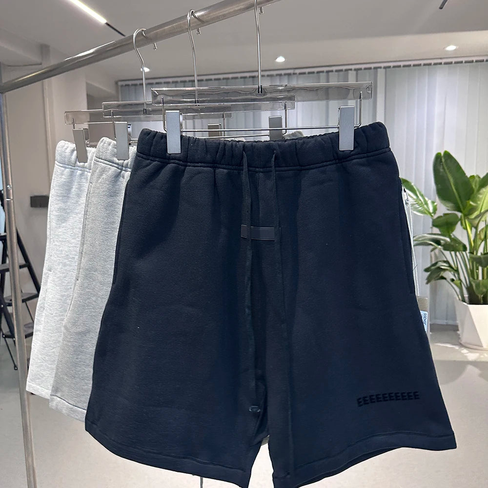 Summer Men's Hip hop Street wear Drawstring Shorts