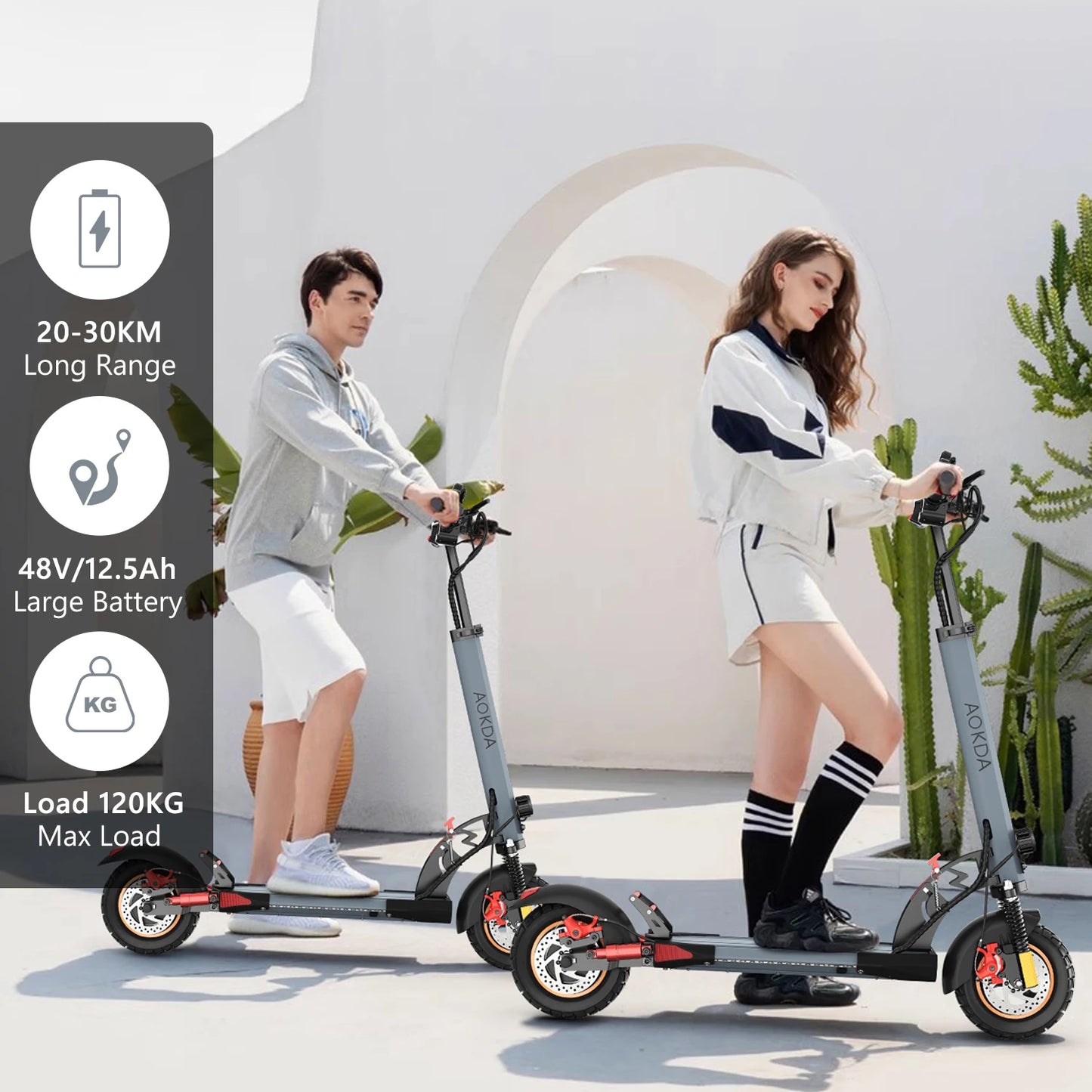 New City Mobility Electric Scooter 800 W One button folding Max speed 45 km/h