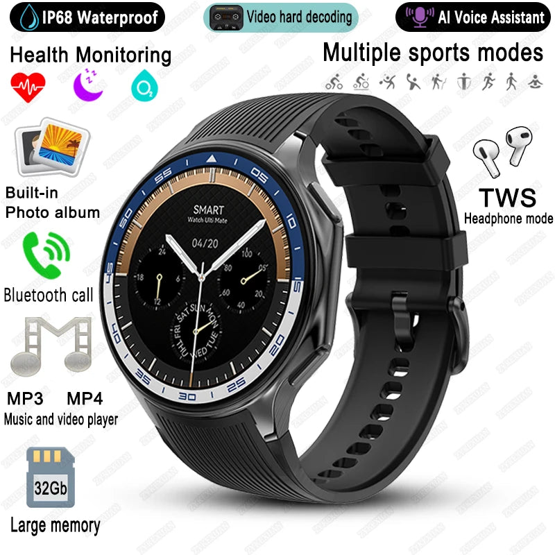 OPPO Smartwatch X For Sports Fitness With Waterproof Bracelet And High-End Business Watch