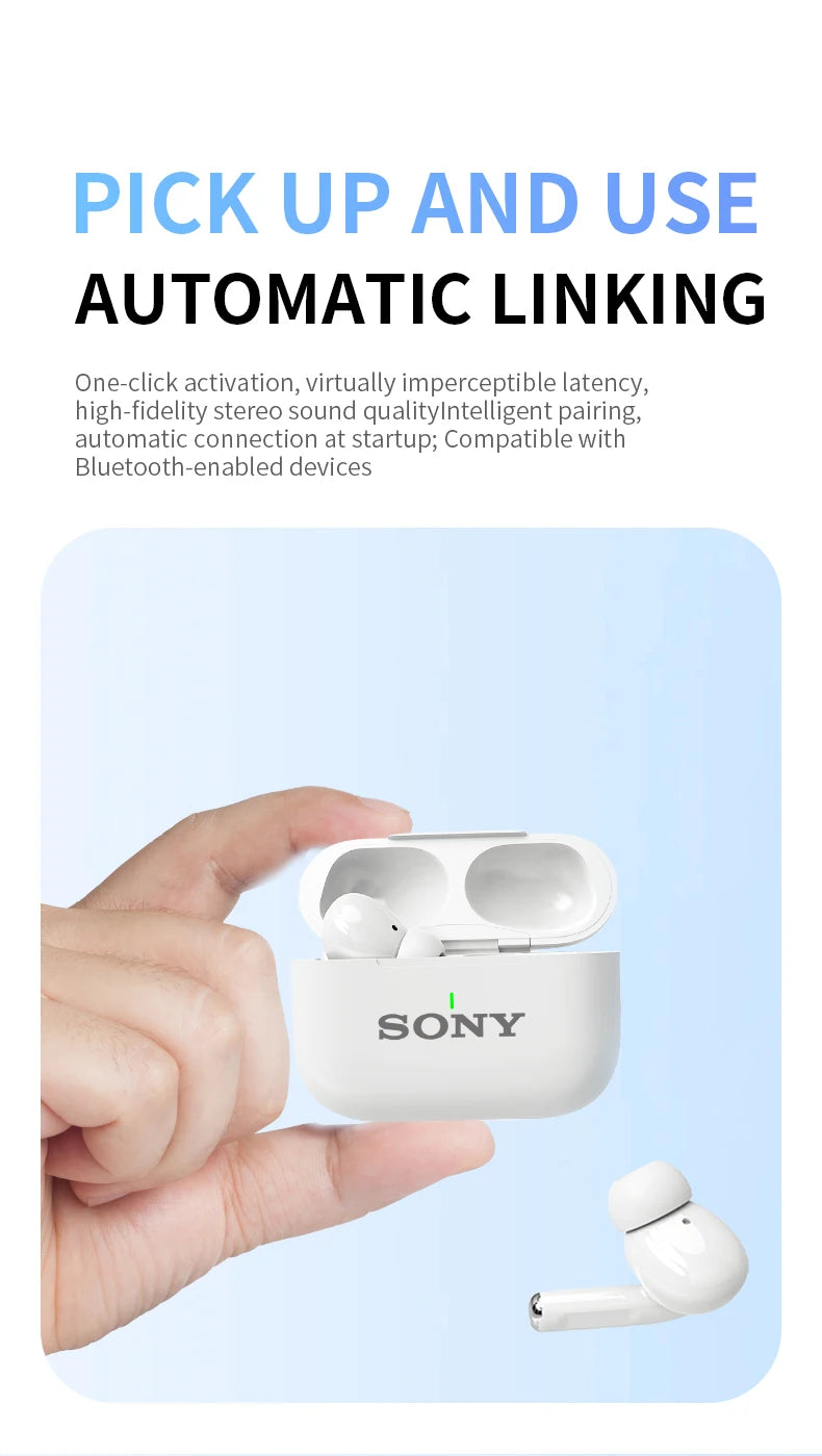 SONY Bluetooth Headset In-Ear Wireless Sport TWS Earbuds For iOS Android
