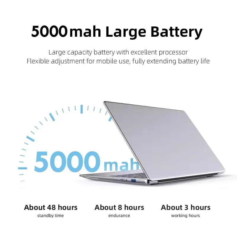 Office Laptop Windows 11 intel core i7-7500U/intel Atom x7 A3950 14.1"  Notebook Computer