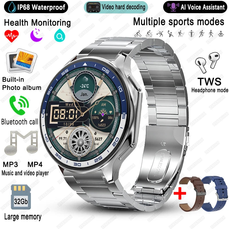 OPPO Smartwatch X For Sports Fitness With Waterproof Bracelet And High-End Business Watch