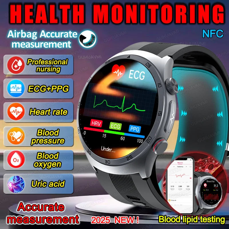 Xiaomi Smart Watch Air Pump Airbag Misurazione accurata della pressione sanguigna