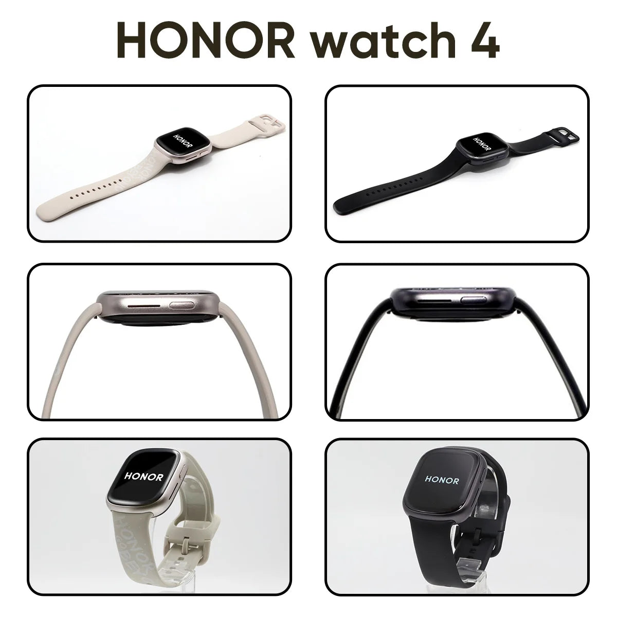 Honor 4 Smartwatch con display AMOLED da 1,75 pollici, Health Monitor BT5, 2 GPS e Bluetooth