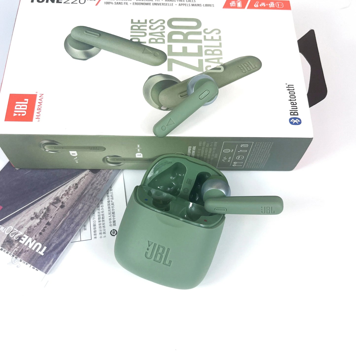 Original JBL Tune 220 TWS True Wireless Bluetooth Earphones