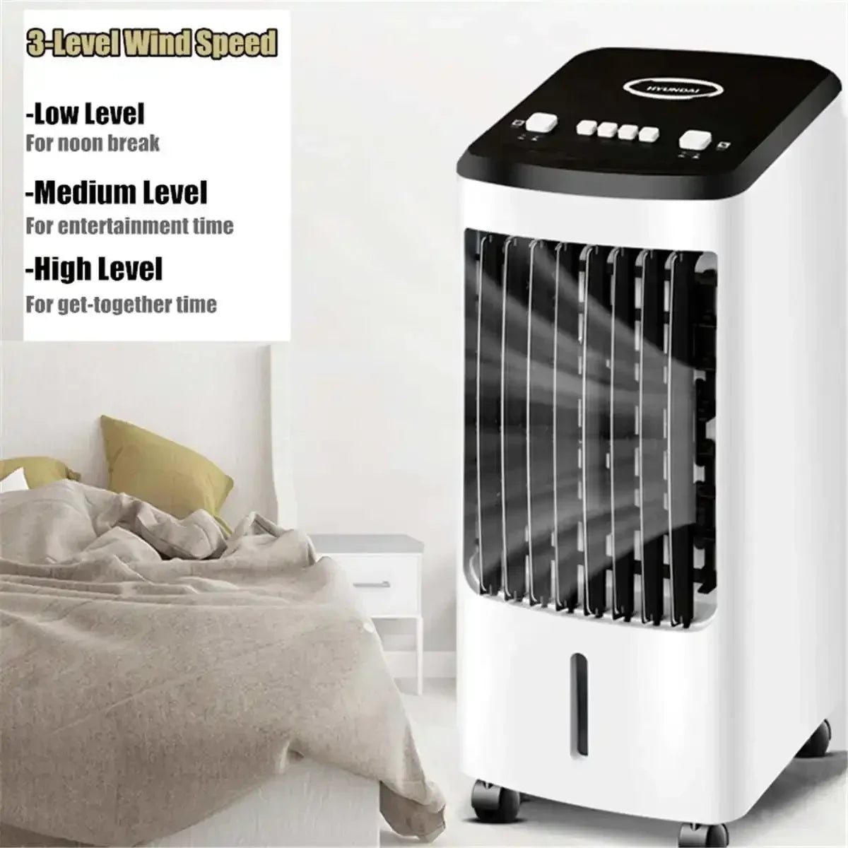 Portable Air Conditioner Timed Cooling Fan Humidifier+Gift