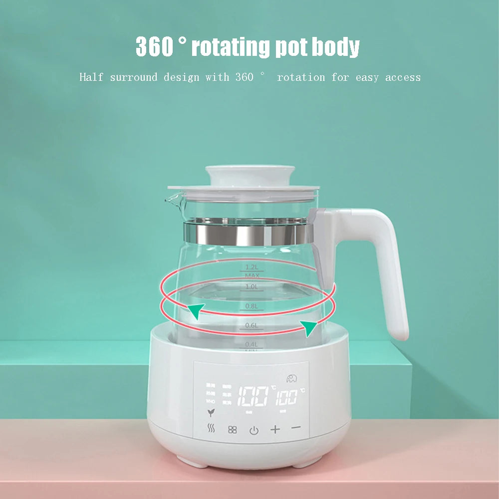 Thermostatic Electric Milk Baby Regulator Kettle Keep Warm 24 Hours With Smart Insulation