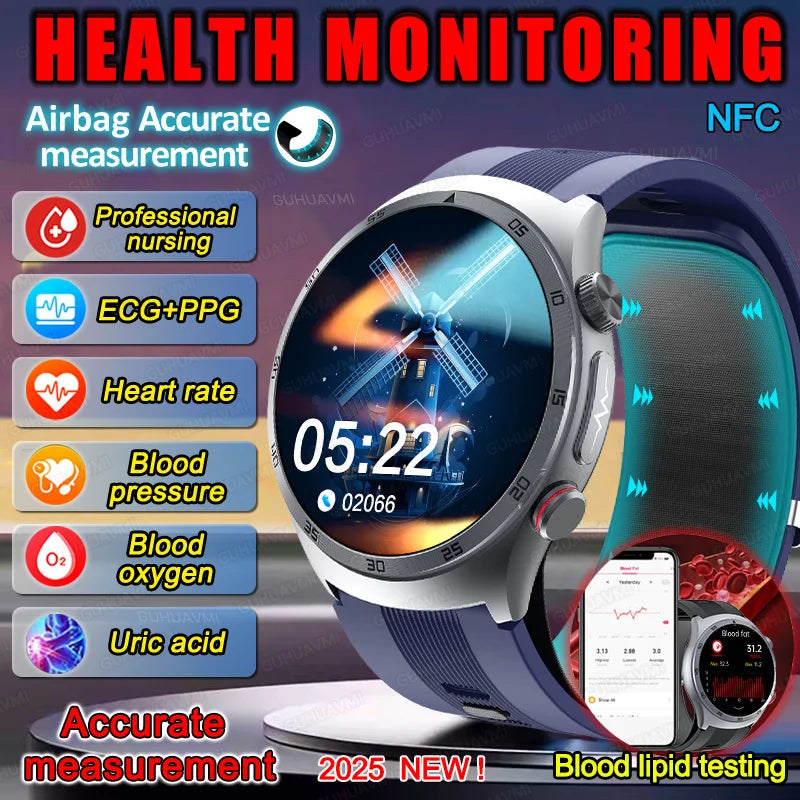 Xiaomi Smart Watch Air Pump Airbag Misurazione accurata della pressione sanguigna