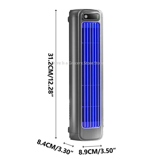 Wall Mounted Air Conditioning Silent Rechargeable Convenient Cooling Electric Fan