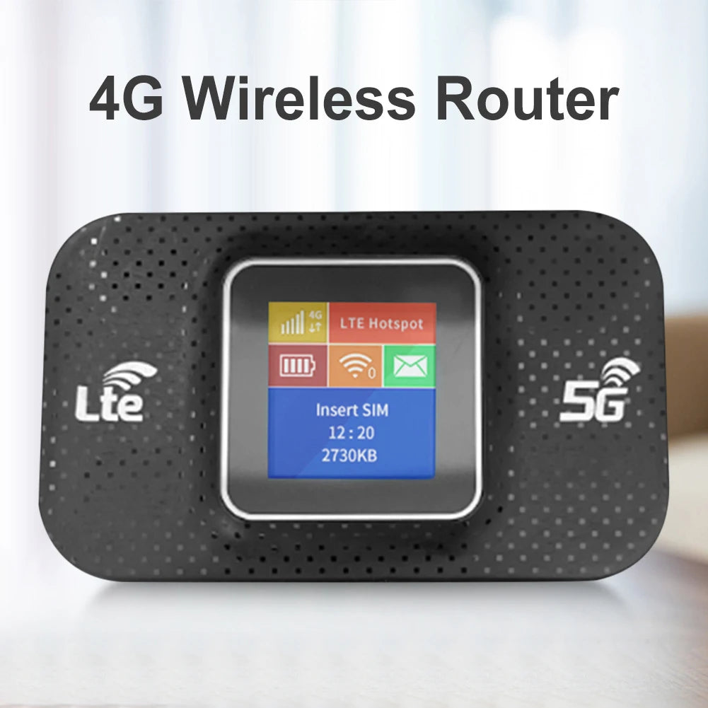 Router Wi-Fi tascabile wireless portatile LTE 4G per casa e auto