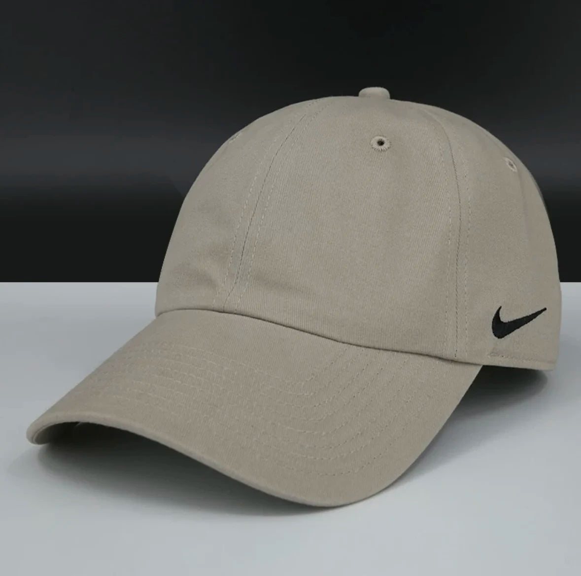 Nike Classic Logo Sports Baseball Cap for Men and Women Couples Suitable for Head Circumference 55-60