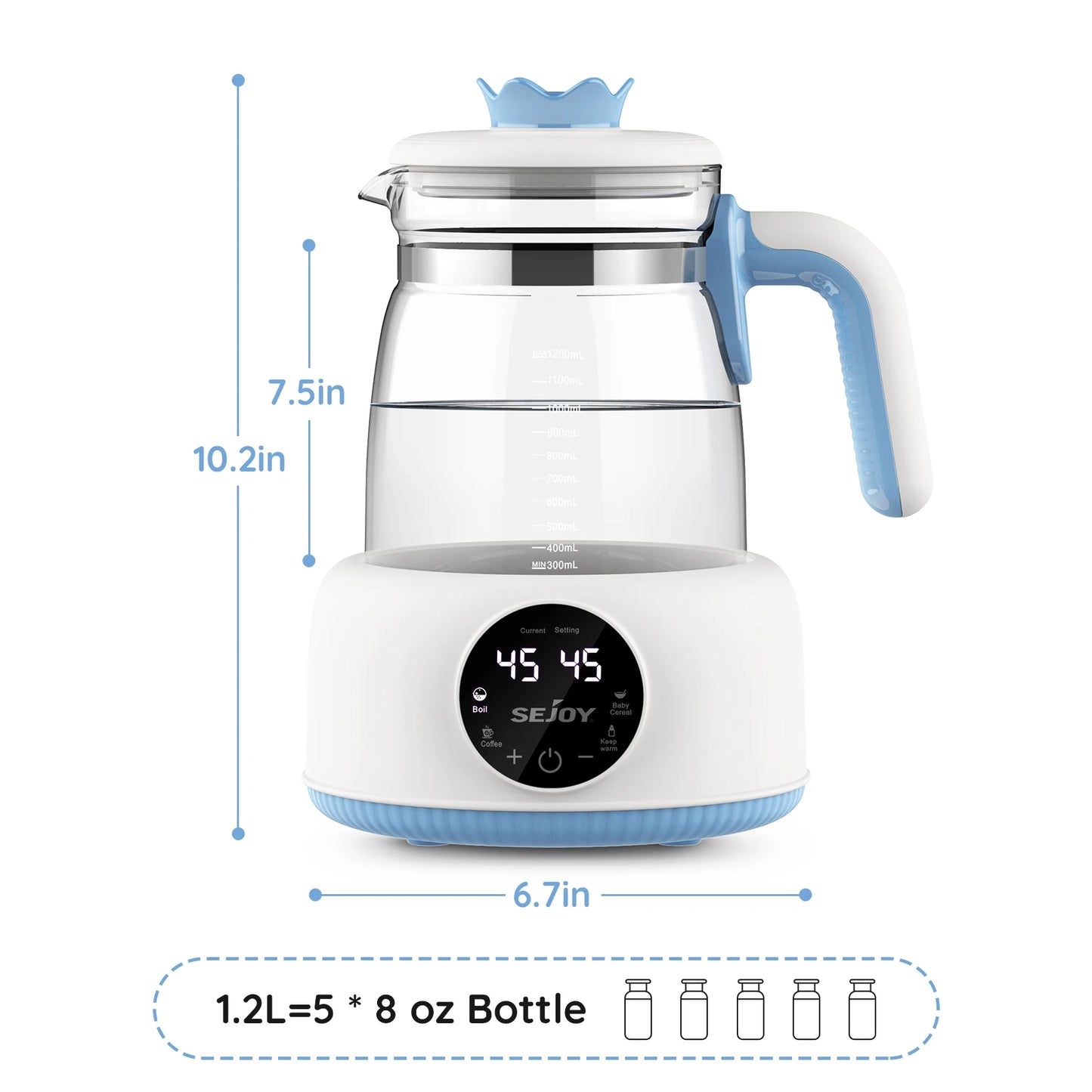 Infant Automatic Thermostatic Electric Feeding Bottle Regulator Kettle