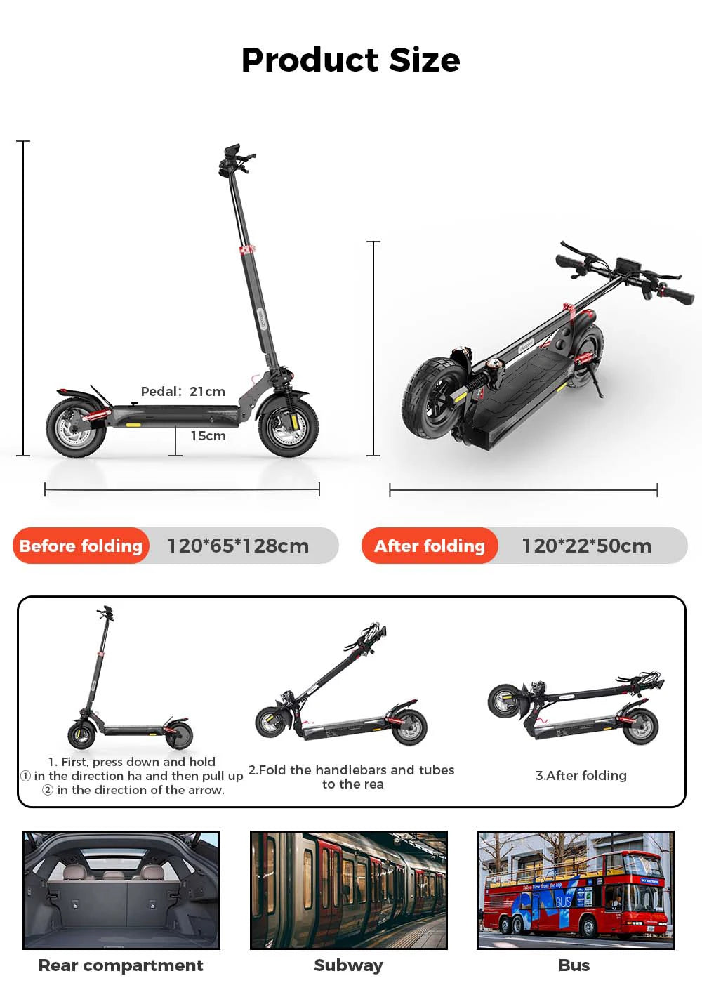 iScooter iX3 800 W Powerful Electric Kick Scooter 10 inch Tubeless 40 km/h For Adults