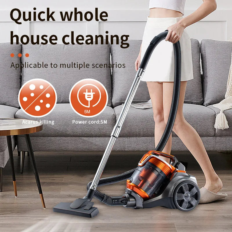 Aspirapolvere domestico con filtro multiciclonico per tappeti e pavimenti