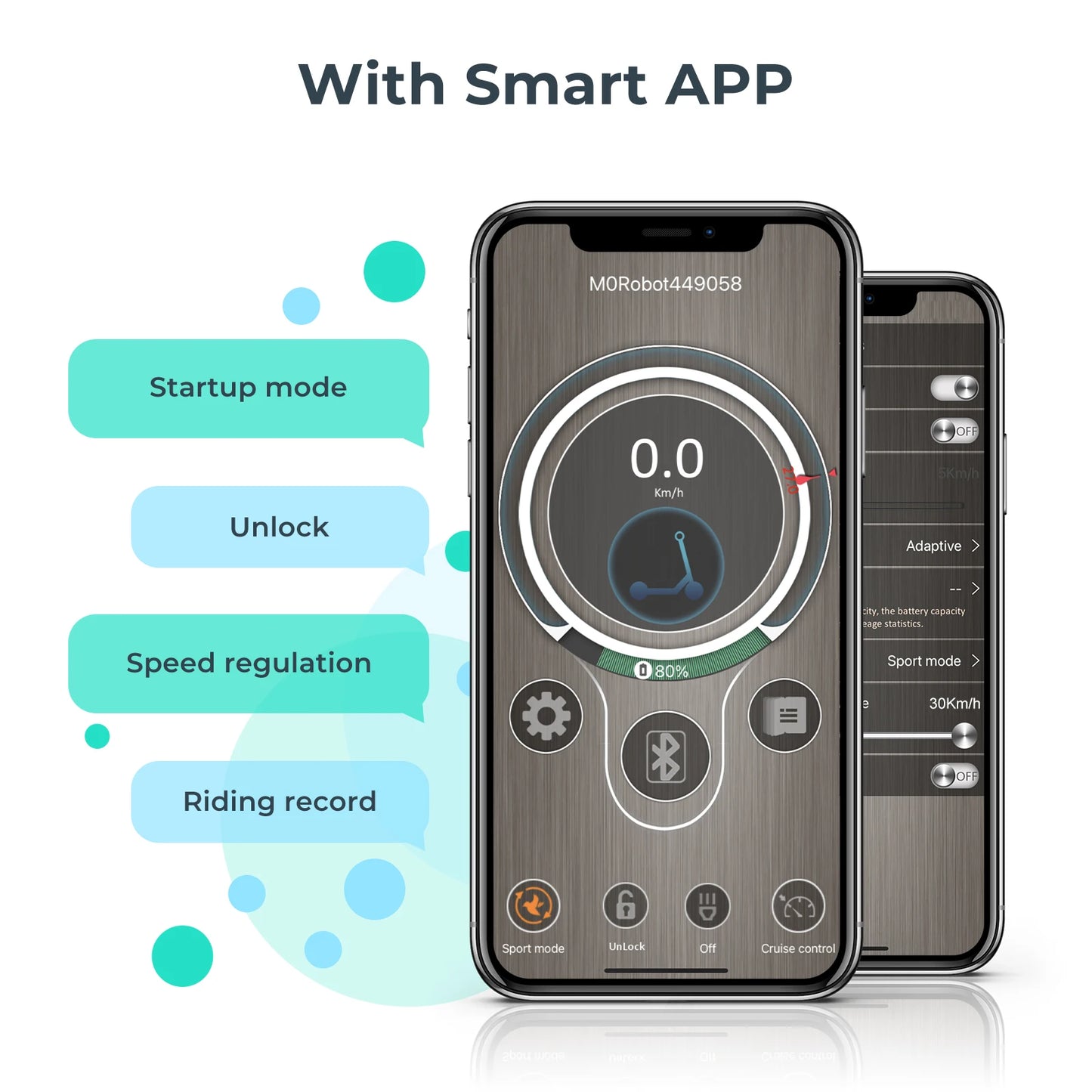 iScooter i9Max 500 W Fold-able Electric Kick Scooter 35km/h With App