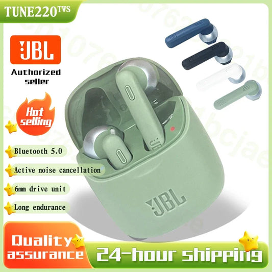 Original JBL Tune 220 TWS True Wireless Bluetooth Earphones