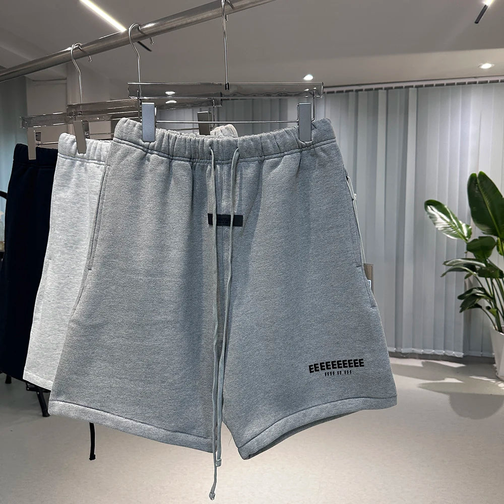 Summer Men's Hip hop Street wear Drawstring Shorts