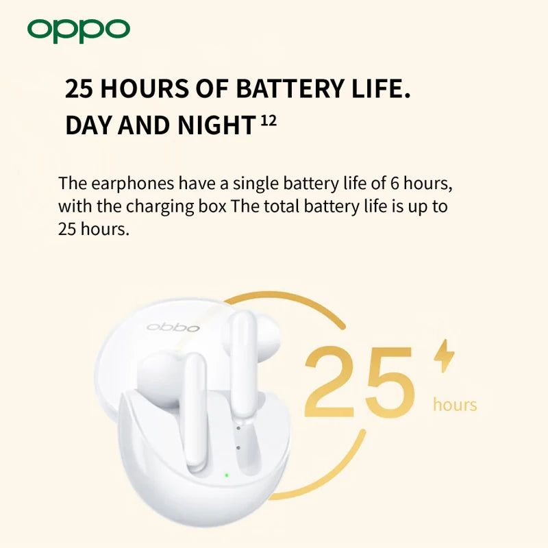OPPO Original Enco Air3 TWS Wireless Earphone AI Noise Cancelling