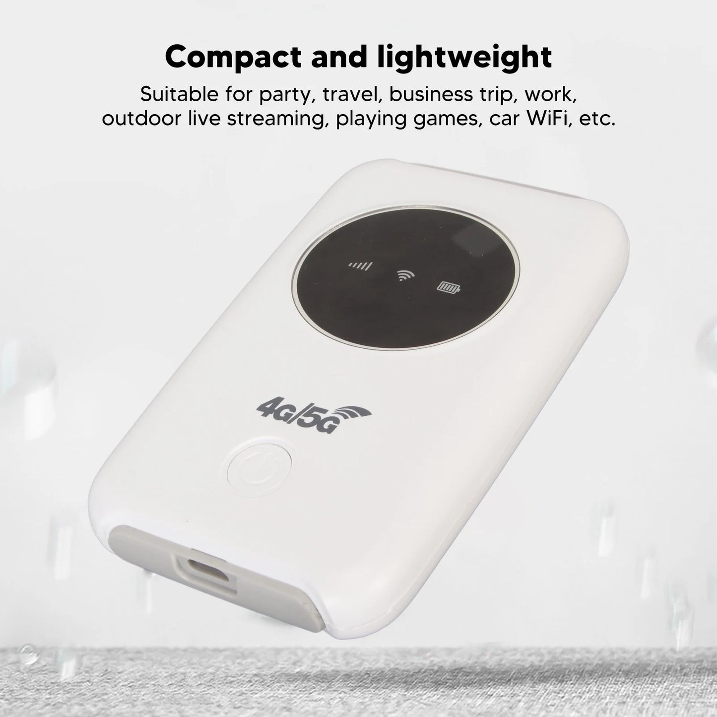 Modem WiFi portatile LTE 4G USB e scheda Micro SIM integrata