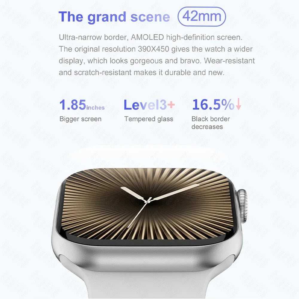 Apple DT Smart Watch X Mini 3D con AI Voice e NFC da 1,85 pollici