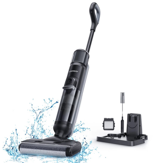 Laresar M3 Cordless Wet Dry Vacuum Cleaner Mop/Edge Cleaning And Auto Suction