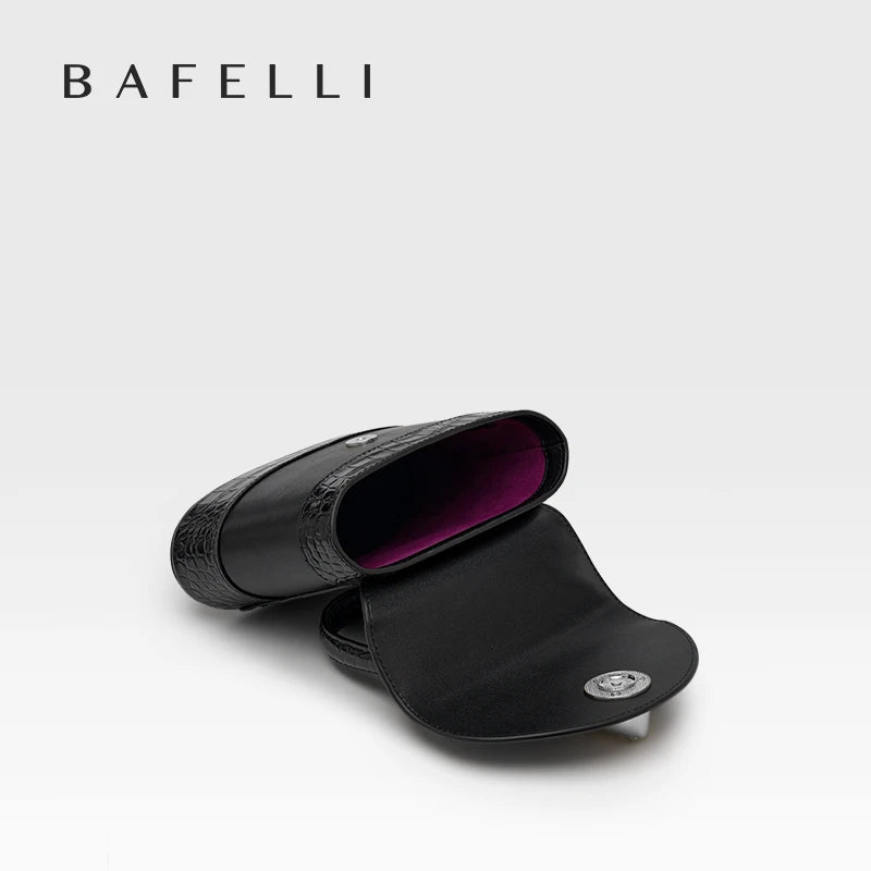 Sac à main Bafelli en cuir de crocodile pour femme