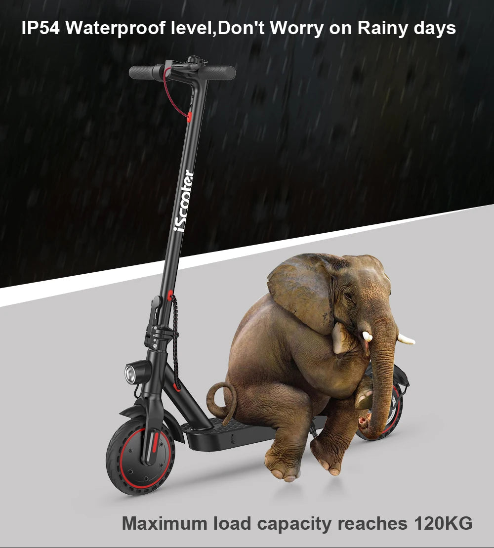 iScooter i9/i9 pro Fold-able 7.5Ah Electric Kick Scooter 350 W With APP