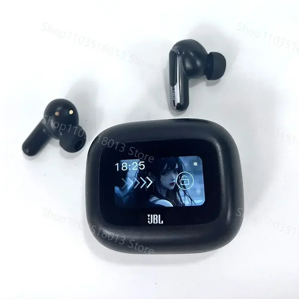 JBL Live Beam 3 True wireless noise cancelling enclosed earbuds, 6 microphones for perfect communication, IP55 waterproof