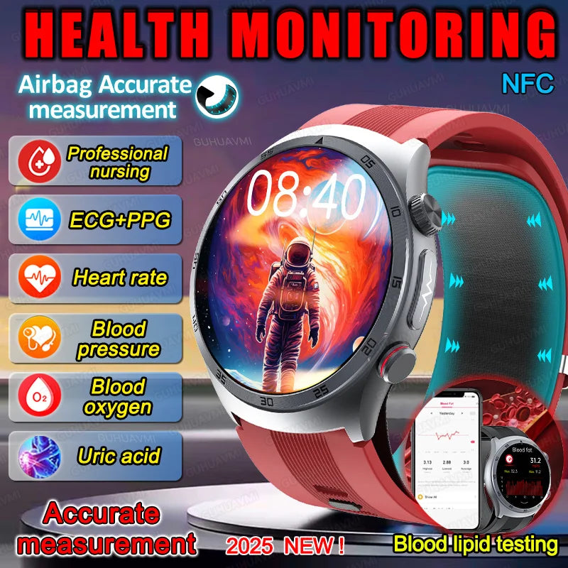 Xiaomi Smart Watch Air Pump Airbag Misurazione accurata della pressione sanguigna