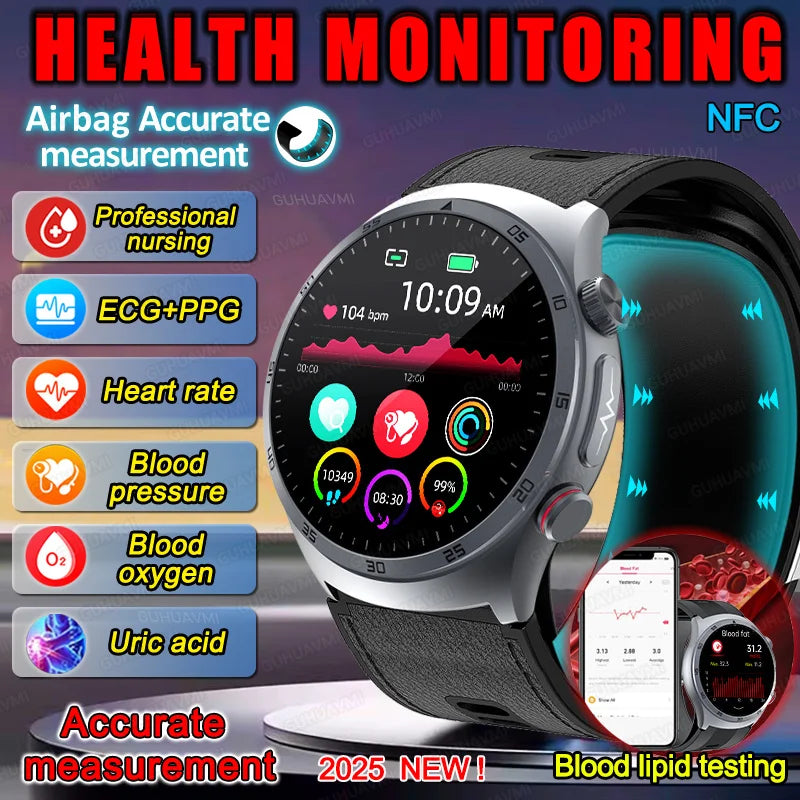 Xiaomi Smart Watch Air Pump Airbag Misurazione accurata della pressione sanguigna