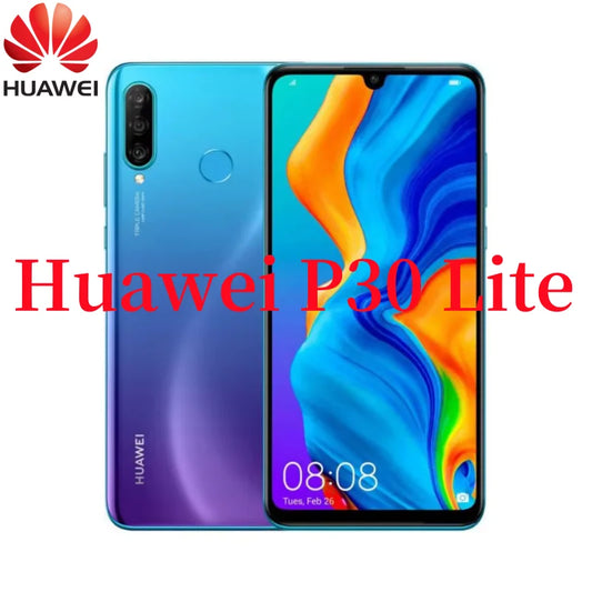 HUAWEI P30 Lite Smartphone Global Vision 5G Network 3340mAH 6GB RAM 128G ROM 6.15Inch