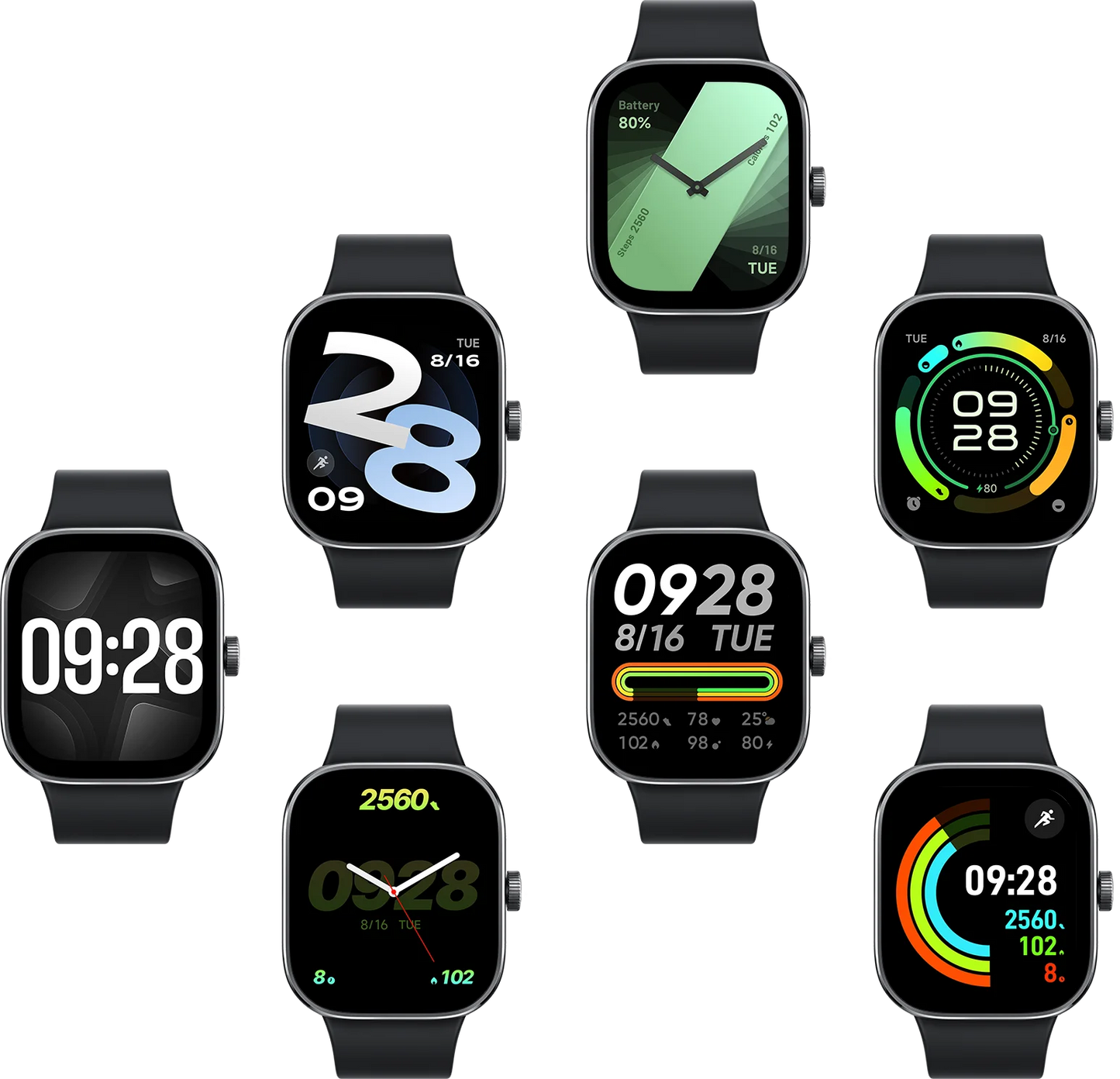 Xiaomi Redmi Smartwatch 1.97" Amoled Pixel Bluetooth Stress Monitoring