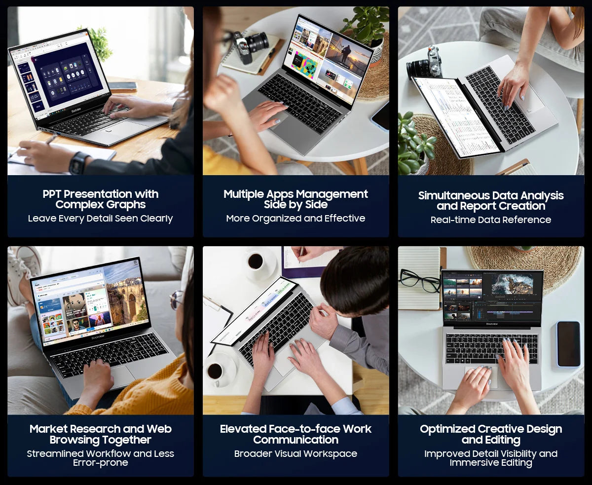 Blackview AceBook 8 Laptop 15.6" 12th Gen Intel Alder Lake N97