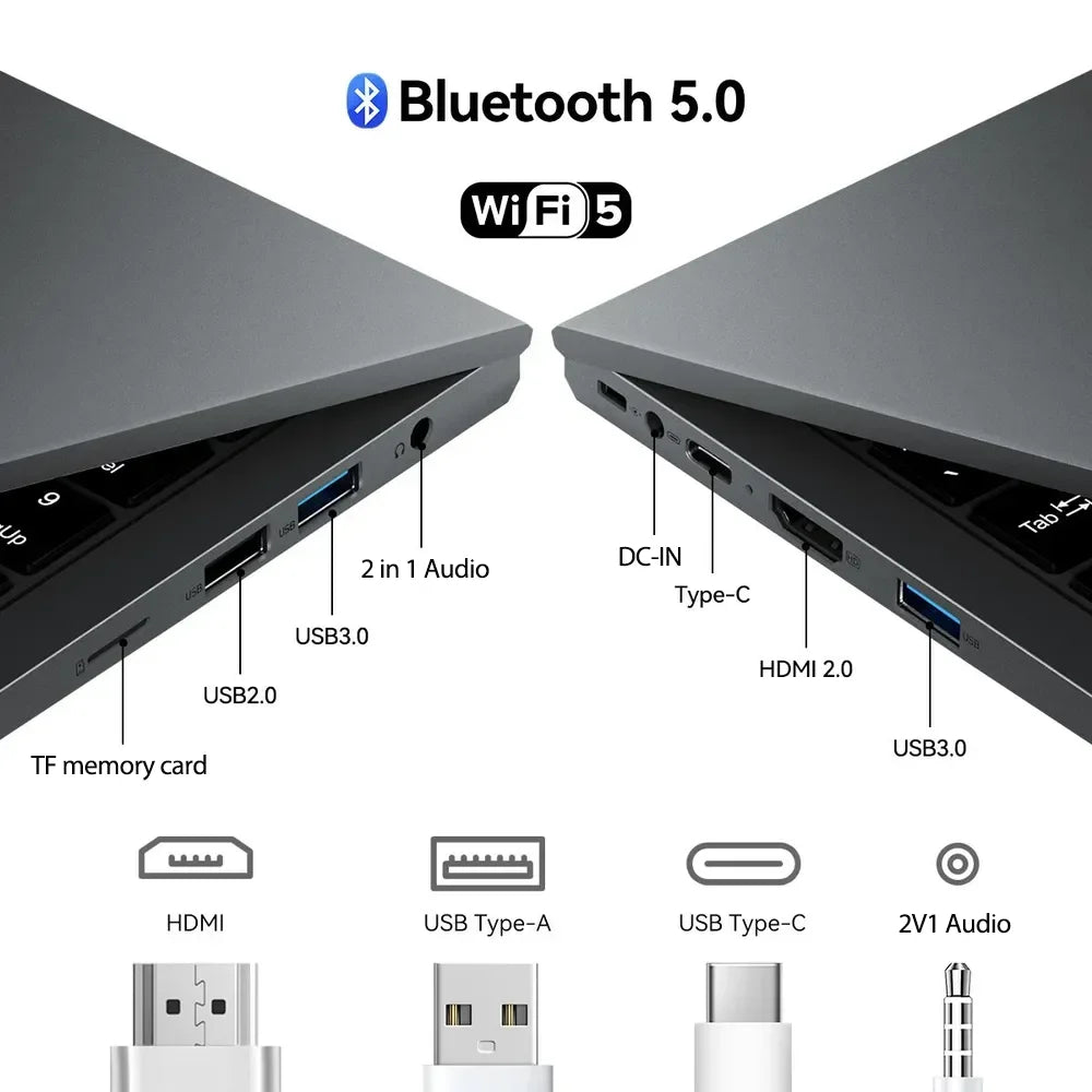 Blackview AceBook 8 Laptop 15.6" 12th Gen Intel Alder Lake N97