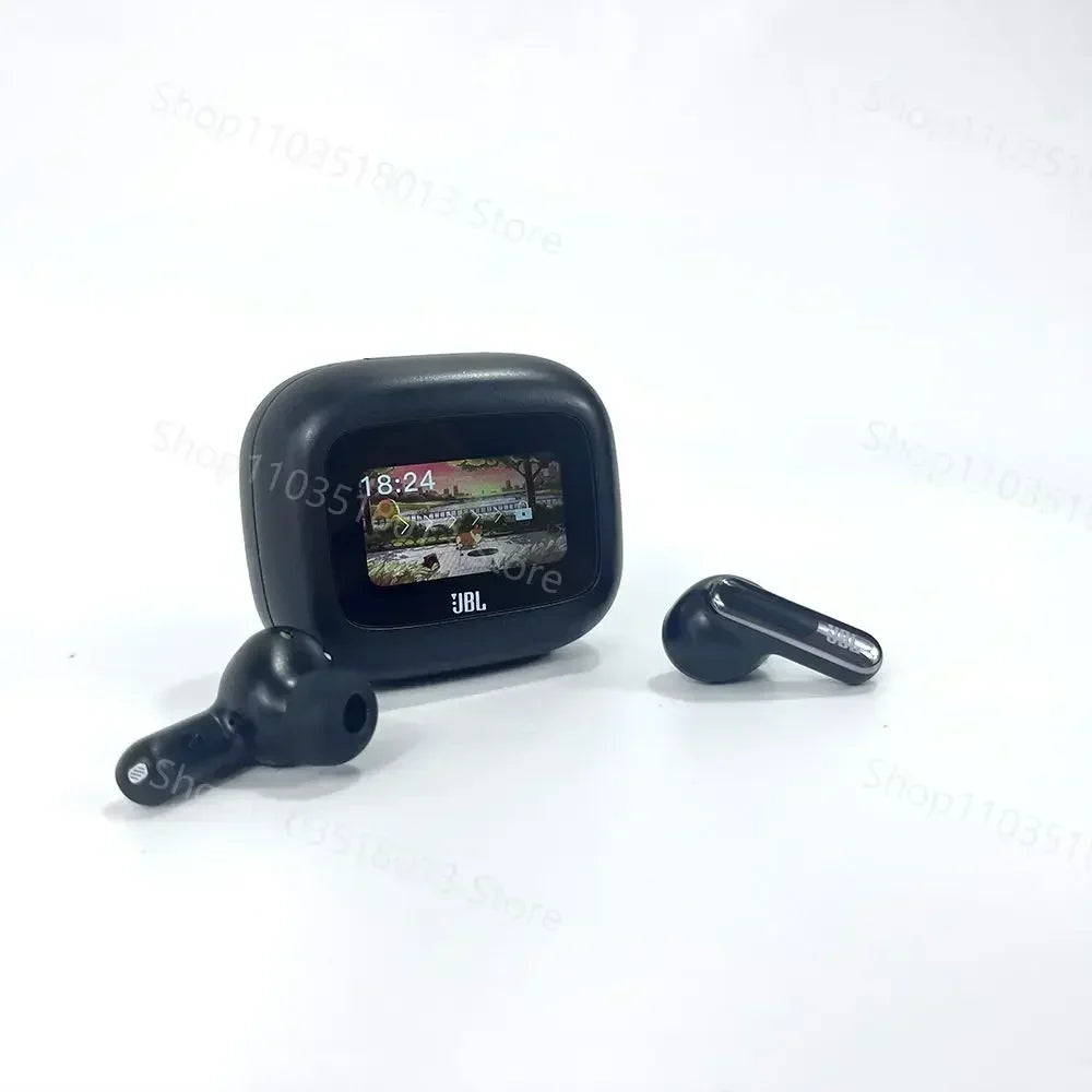 JBL Live Beam 3 True wireless noise cancelling enclosed earbuds, 6 microphones for perfect communication, IP55 waterproof