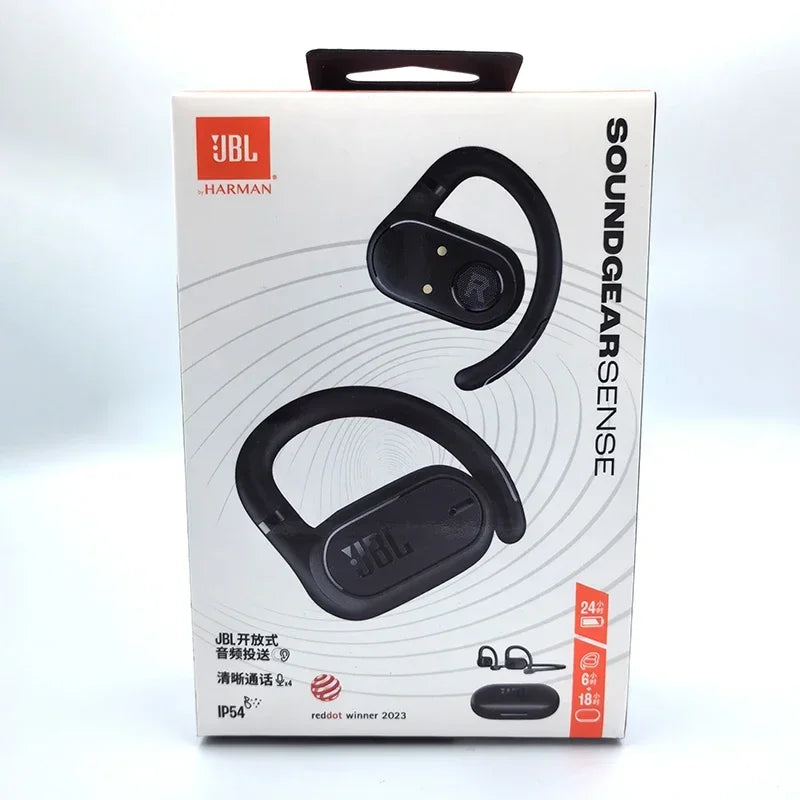 Original JBL Soundgear Sense True Wireless Open-ear Headphones Sports Running Headset Bass Sound Music Earphone HK Version